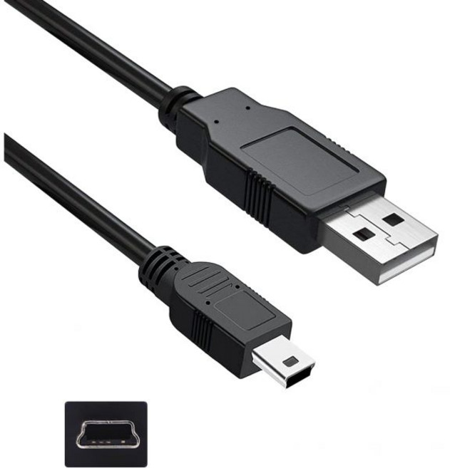 Inovat텍사스 인스트루먼트용 교체 USB 전원 충전기 충전 케이블 코드 TI84 Plus CE 그래핑 계산기