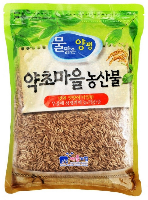 증안리약초마을 귀리 600g 국산 2025년 햇곡, 1개