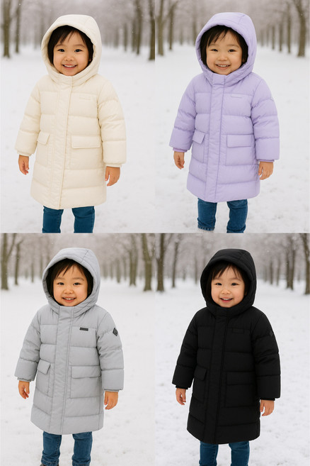 네파 키즈 패딩 롱 유아 여아 옷 주니어 초등 겨울 덕 다운 어린이 점퍼 남아 자켓 아동