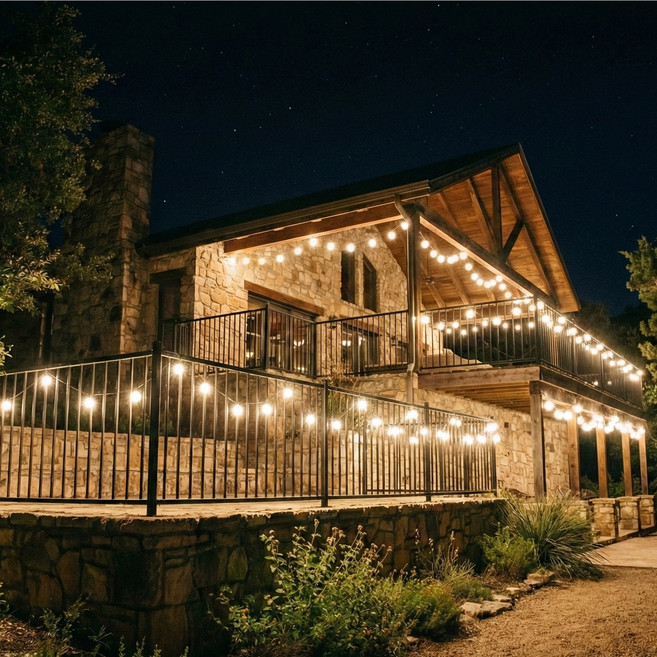 나눔조명 오징어등 펜션 카페 조명 파티 줄전구 스트링 앵두 전구 램프 12m 소켓 10구 + LED 램프(다마) 포함, 1개, 12m 10구(간격1m)+10W(전구색)(10개)