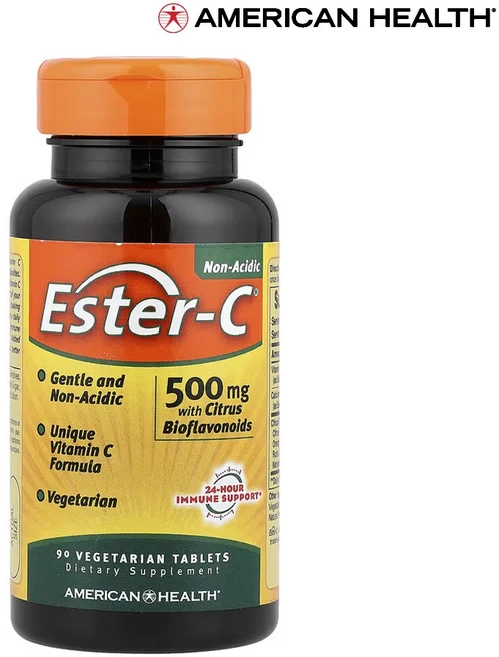 아메리칸 헬스 에스터씨 비타민C 500 mg 90정, 1개 - 쿠팡