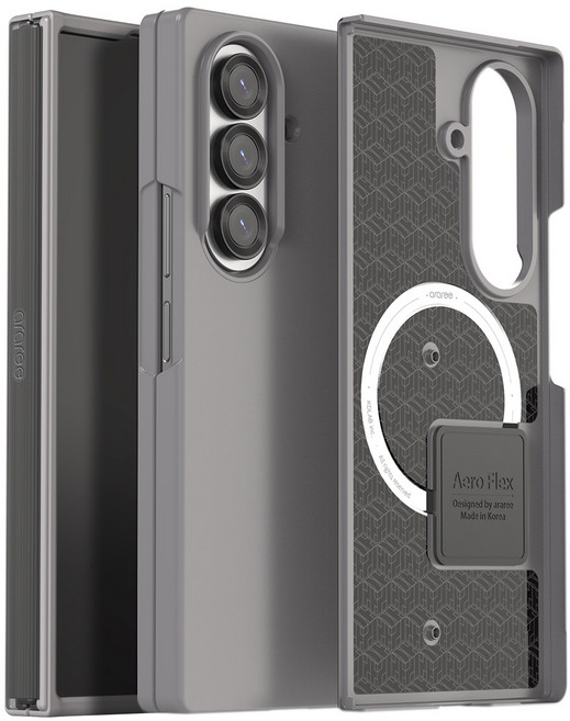 아라리 갤럭시 Z폴드7 케이스 힌지보호 맥세이프 마그네틱 에어로 플렉스 M