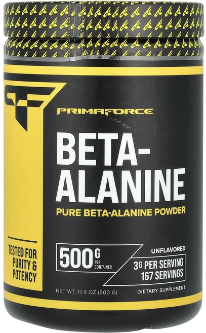 Primaforce 프리마포스 베타알라닌 500g 파우더 영양제 건강보조식품, 1, 500 - 쿠팡