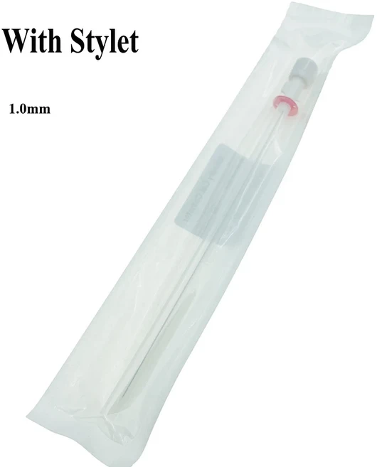 Luer 잠금 장치가있는 도매 애완 동물 고양이 요로 카테터 닫기 끝 요도 폐색 FLUTD 치료 유지 차단 해제, 10 10pcs 1.0mm