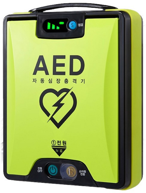 저출력 자동 심장 충격기 제세동기 심전도분석 AED 심폐소생 나눔테크 응급장비, 자동심장충격기 본품만(NT-381.O), 1개