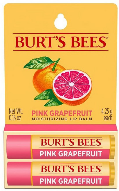 버츠비 모이스처라이징 립 밤, Pink Grapefruit, 4.25g, 2개