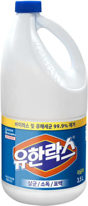 유한락스 레귤러, 3.5L, 1개