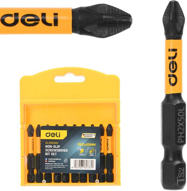 델리툴즈 논슬립 비트 50mm (DL251050K), 1개
