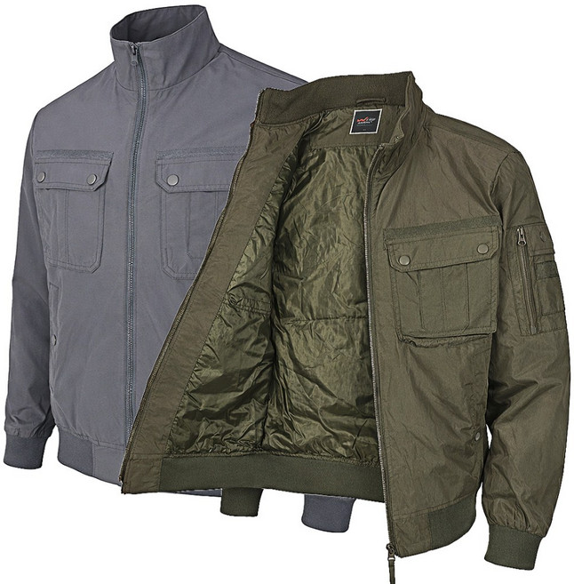 봄 가을 항공 작업복 점퍼 WKJ001 춘추 근무복 상의 회사 단체 잠바 노가다