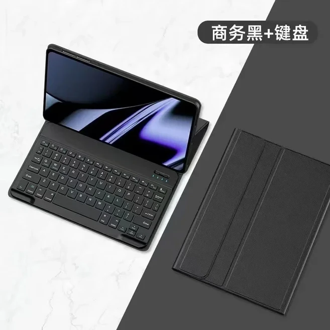 레노버 샤오신 패드 2024 11인치 스마트 키보드 케이스 탭 M11 TB-330FU 탈착식 커버, 02 Black, 07 Arabic keyboard