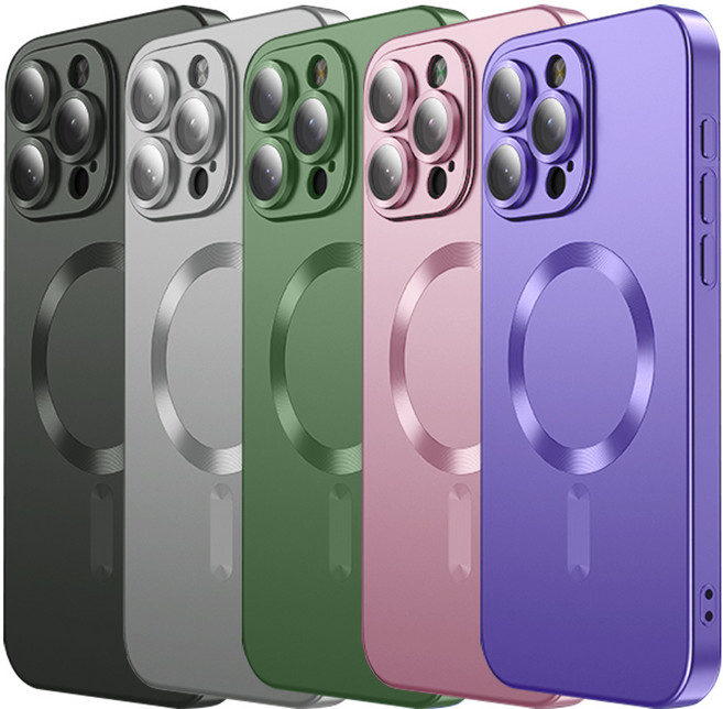 넥스트모바일 아이폰14 프로 프로맥스 플러스 맥세이프 무광 메탈릭 컬러 카메라 보호 풀커버 케이스