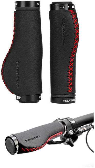 전동킥보드 핸들 손잡이 그립 커버, 블랙(핸들그립 4번 인조가죽), 1세트