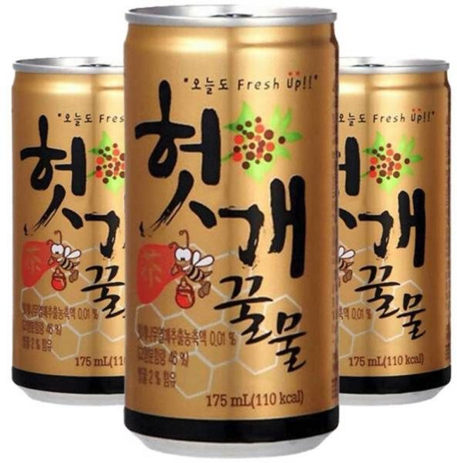 일화 헛개꿀물 175ml x 60캔 (30캔x2박스), 60개입