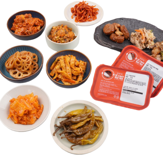 (모두의집밥) 싱글반찬 10종세트, 1.46kg, 1세트