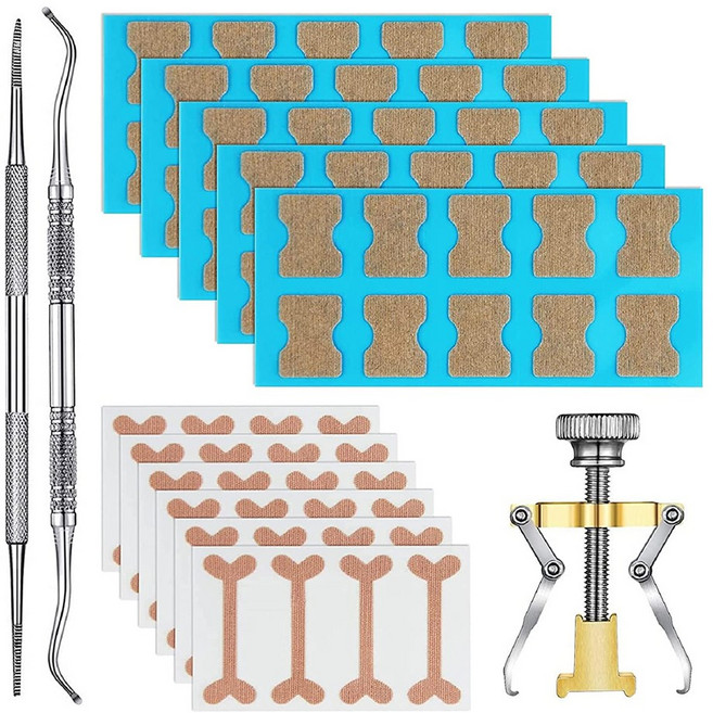 바스나 파고드는 발톱 올인원 케어팩, 1세트