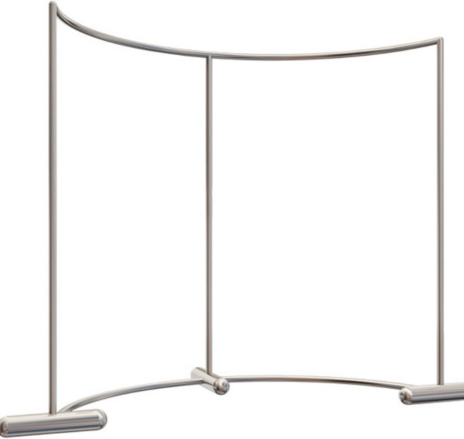 의류매장 스틸 진열대 진열장 플로어 옷걸이 상품 진열 남성 여성 의류 중도형, 1개, 51 파이프 강철 베이스 길이120 높이150