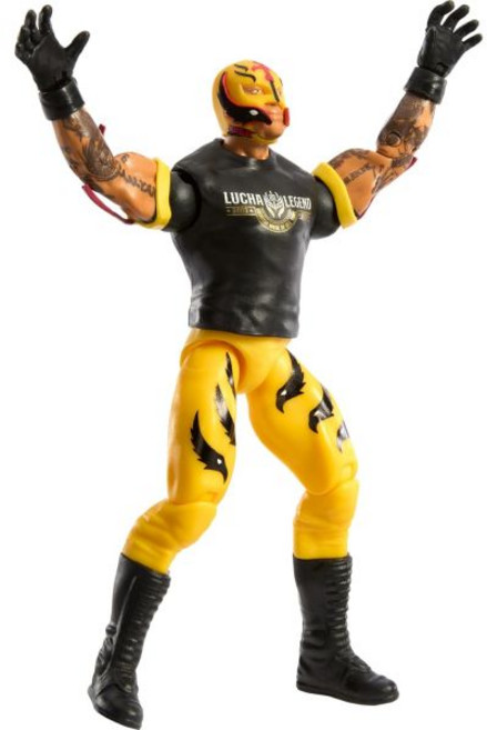마텔 WWE 액션 피규어 10개의 아티큘레이션 포인트와 실물 같은 외관을 갖춘 6인치 콜렉터블 레이 미스테리오, 피규어 모형 수집 수집용 마텔 WWE 액션 10개의 아, 1개