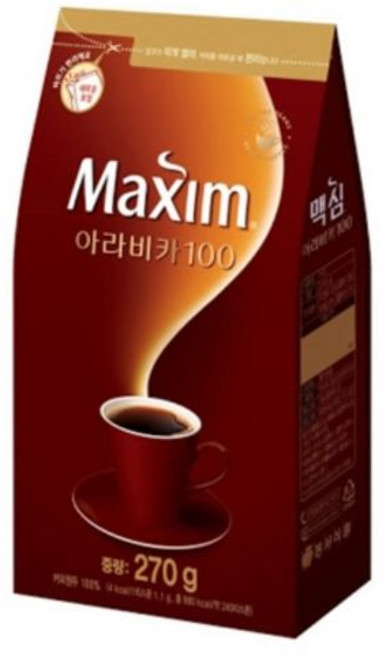 맥심 아라비카 100 리필, 270g, 1개입, 1개