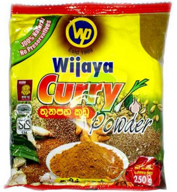 위자야 스리랑카 커리 가루 250g, 1개