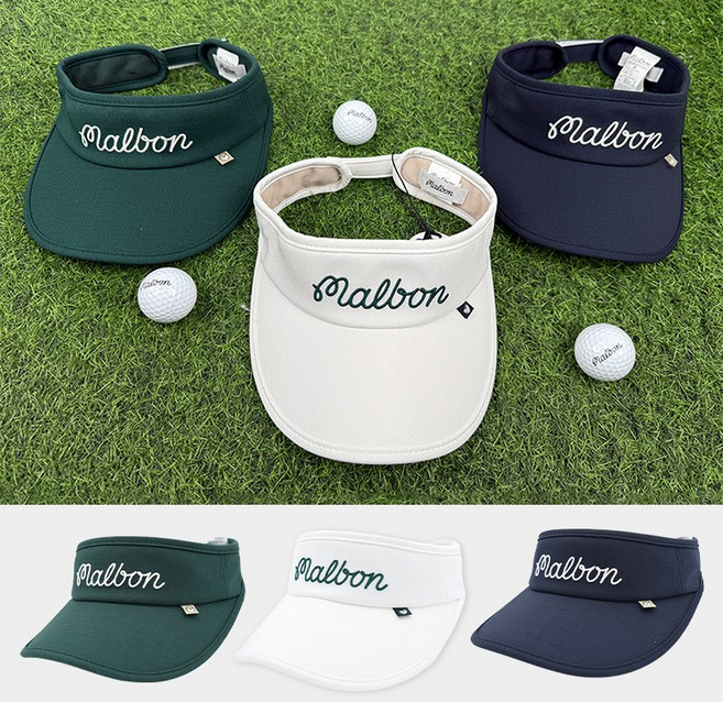 [백화점]말본 골프 선바이저 유니 베이직 남녀공용 모자 + 쇼핑백