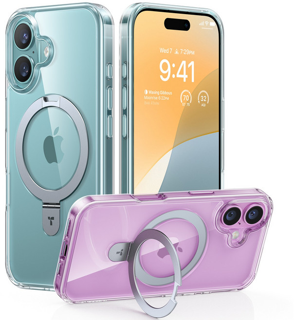 토라스 초강력 마그네틱 맥세이프 링스탠드 휴대폰 케이스 Ostand Q1 가디언