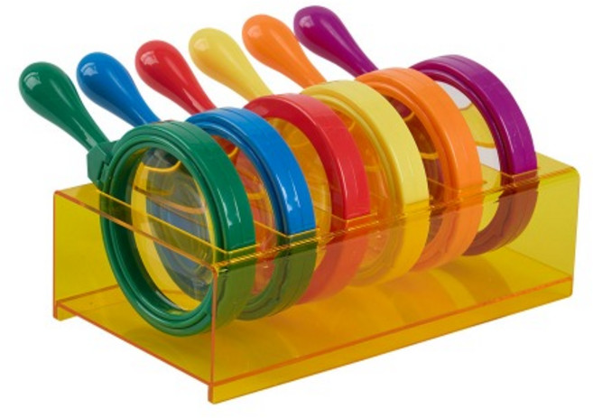 캐스B 네이처 컬러풀돋보기6종+거치대세트(1095set), 1개