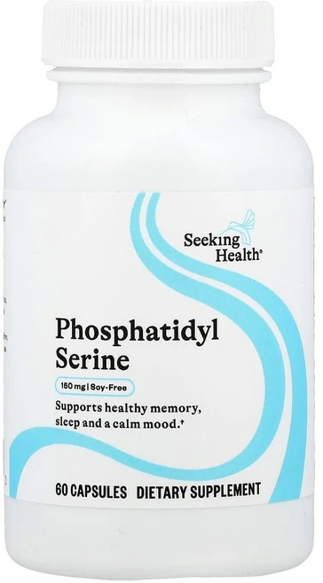 시킹 헬스 포스파티딜 세린 150mg 베지 캡슐 60정, 1개, SKH52118 - 쿠팡