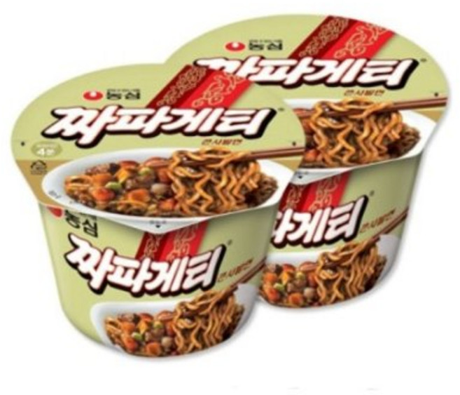 농심 짜파게티 큰사발 123g 16입 1박스 2976585