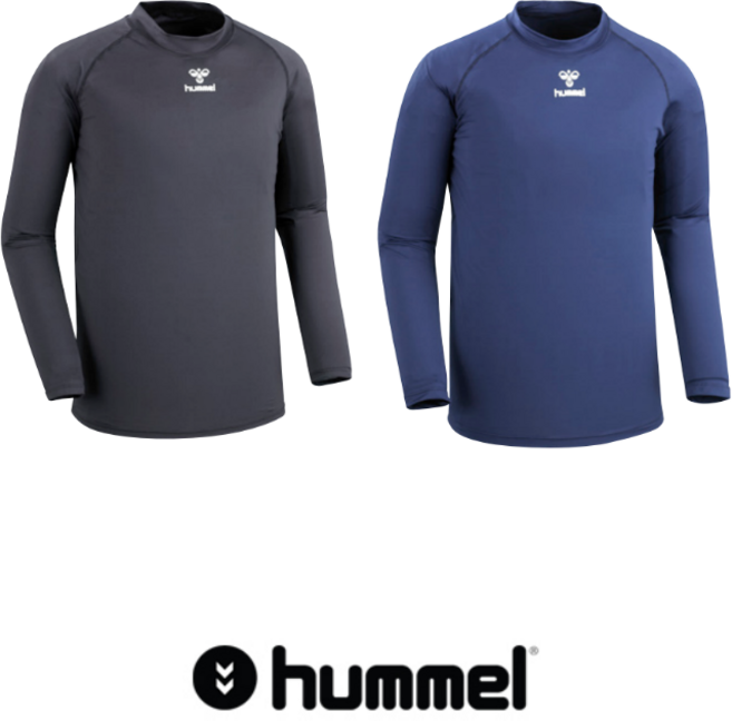 험멜 발열 티셔츠 라운드 긴팔티 기능성웨어HM-680