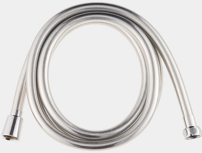 대림바스 샤워기 호스 실버 1.5M 튜브형 PVC 실리콘 샤워줄, 1개