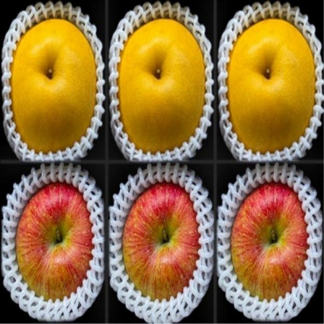 추석 명절 선물세트 고급 사과 배 선물세트 6과 이바지 프리미엄, 1개