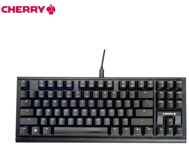 CHERRY 櫻桃 MX1.0 機械鍵盤 紅軸/黑軸 USB有線 背光, 如圖所示, 詳情內介紹, 製造商軸