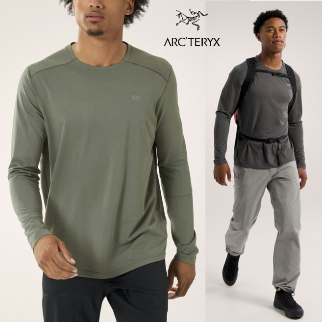 아크테릭스 코막 남자 머스트헤브 기능성긴팔 경량 등산 긴팔 티셔츠 아웃도어 자외선차단