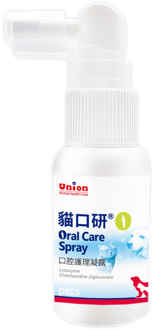 Union 貓口研 0 寵物口腔護理噴霧, 1個, 30ml