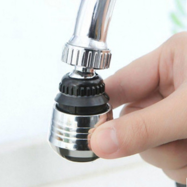 [3+1]360도회전 수도꼭지 연장 헤드 싱크대 수전 필터 물 튀김 방지 수도꼭지 연장탭 4개세트