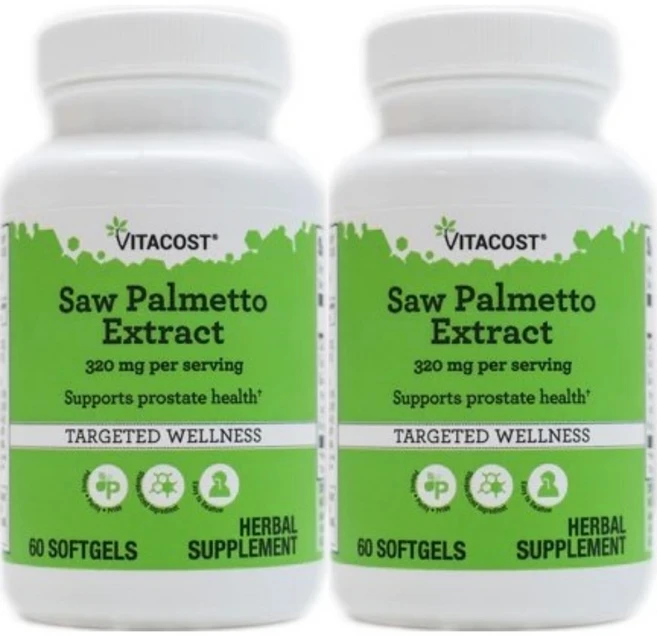 비타코스트 쏘팔메토 추출물, 60정, 2개 - 쿠팡