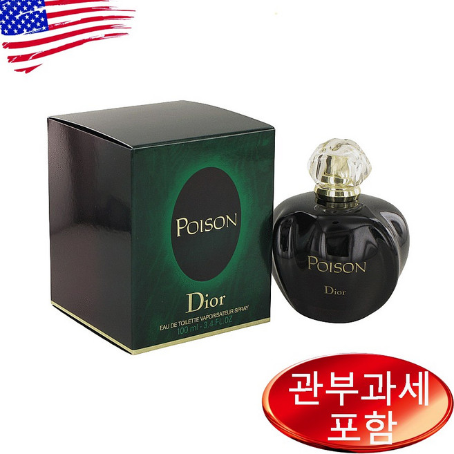 Poison 3.4 oz EDT WOMEN, 100ml, 1개