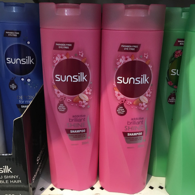 썬실크 브릴리언트 샤인 샴푸 Sunsilk Shampoo Brilliant Shine, 2개, 350ml