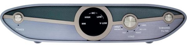 Zen Phono 3 - 조절 가능한 로딩 및 지능형 아음속 필터가 장착된 오디오파일 MM/MC 턴테이블 프리앰프, Dark Gray