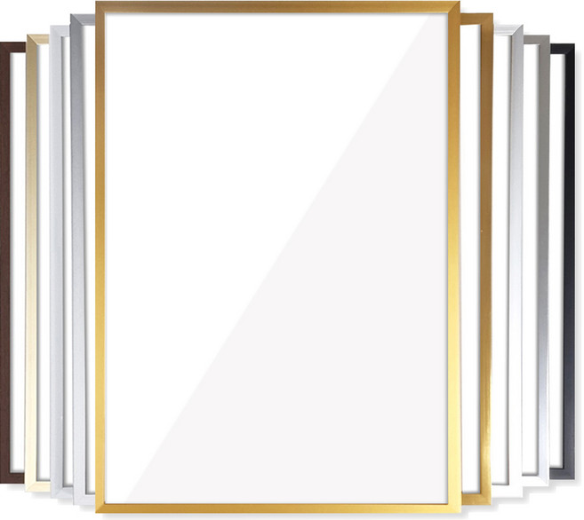 국내산 알루미늄 액자 프레임 주문 맞춤제작, 1개, 화이트