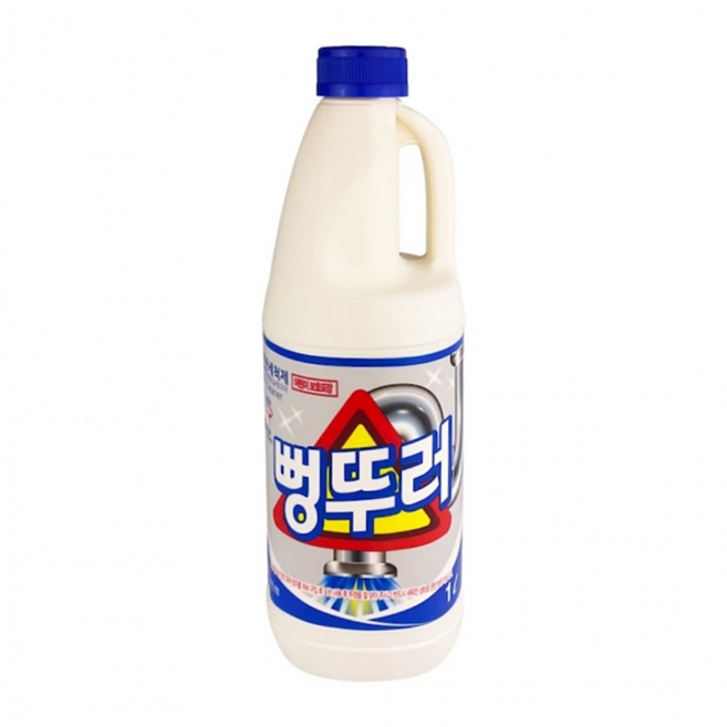 세면대 하수구 뻥뚜러 1L 변기 뚫어뻥 싱크대 배관 화장실 막힘 세척제 뚜러뻥, 1개