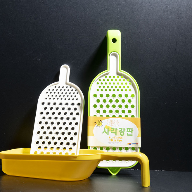 감자전강판 이유식강판 플라스틱 사각강판 흡착강판 원형강판 1P, 원형강판1P, 1개