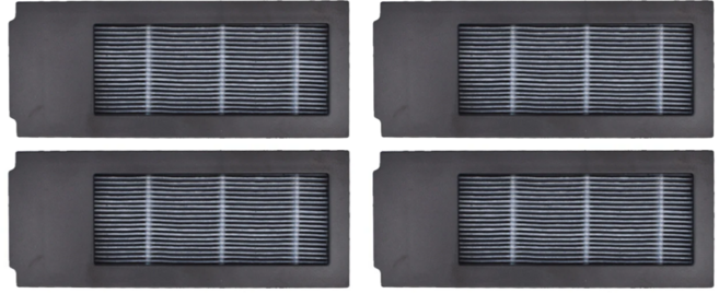 비브랜드 호환 에코백스 x2 소모품, 4개, 필터