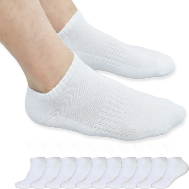 청춘양말 큰 발에 찰떡 빅사이즈 남자 두툼 발목양말 스니커즈 10켤레