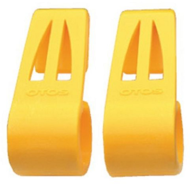 오토스 안전모 고글 밴드 고정 클립 1SET, 백색, 1개