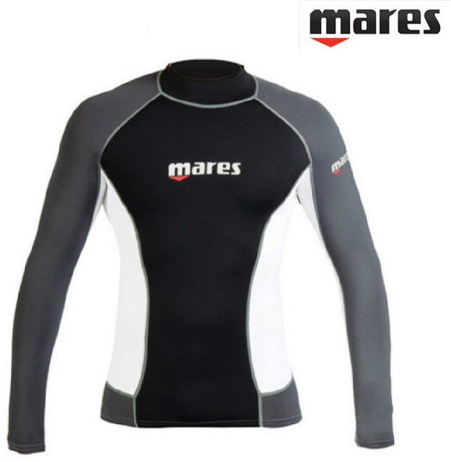 [마레스] 남성 수상 스포츠 긴팔 래쉬가드 상의