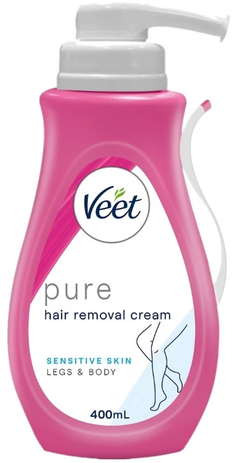 비트 인 샤워 민감성 제모제 Veet In Shower Hair Removal Cream Sensitive, 400ml, 1개 - 쿠팡