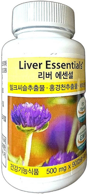 밀크씨슬 간 건강 유지 항산화 효과 담즙 분비 촉진 건강 보조 식품 90캡슐 1개, 45g