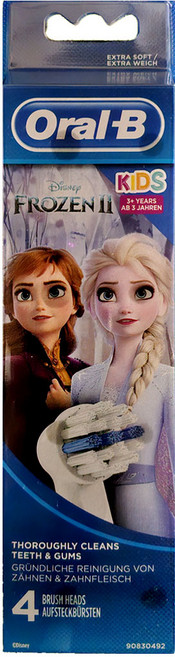 오랄비 스테이지스 파워 엘사 어린이용 전동칫솔모, EB10-4, 1개