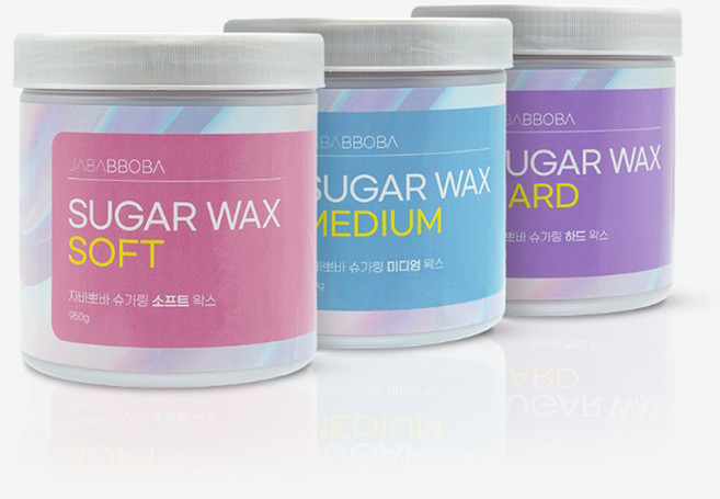 저자극 자바뽀바 슈가링 왁스950g(미디엄 팔 다리 중간털)), 950g, 1개